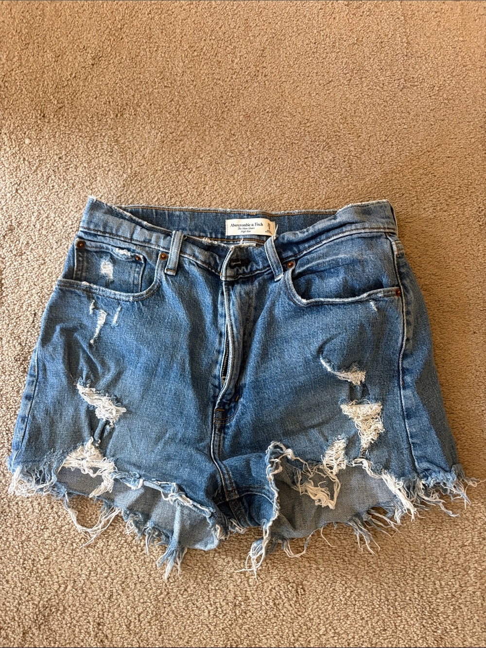Abercrombie & Fitch The Mom Shorts - High Rise CURVE LOVE